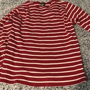 LL Bean Striped shirt